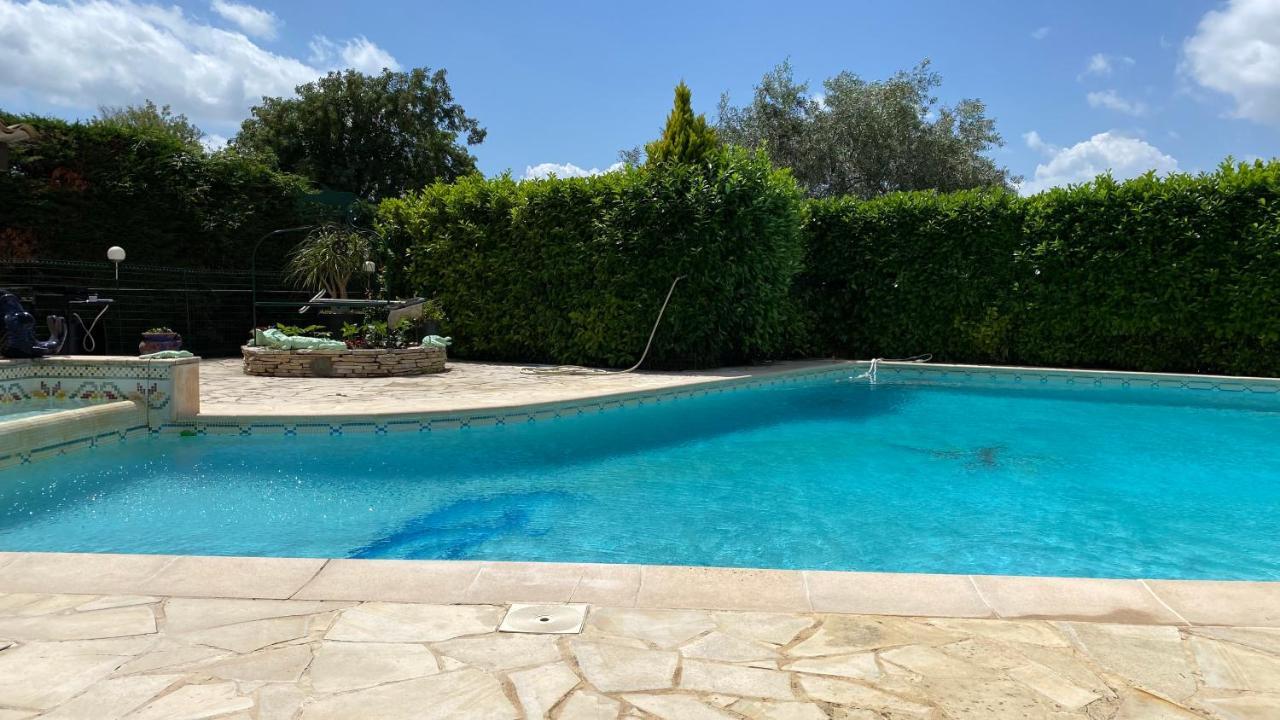 2 Pieces Rdc Villa Piscine La Roquette-sur-Siagne Bagian luar foto