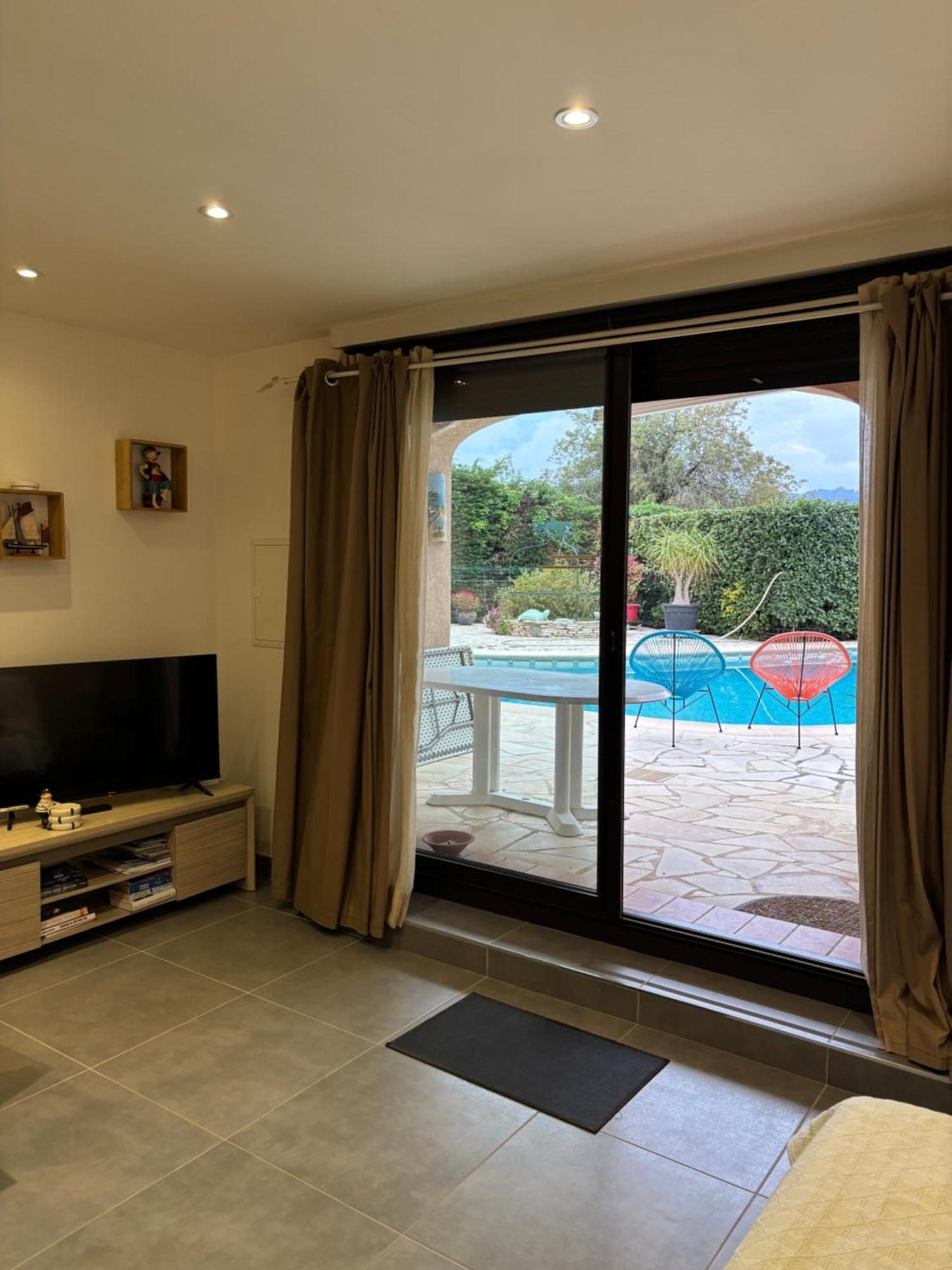 2 Pieces Rdc Villa Piscine La Roquette-sur-Siagne Bagian luar foto
